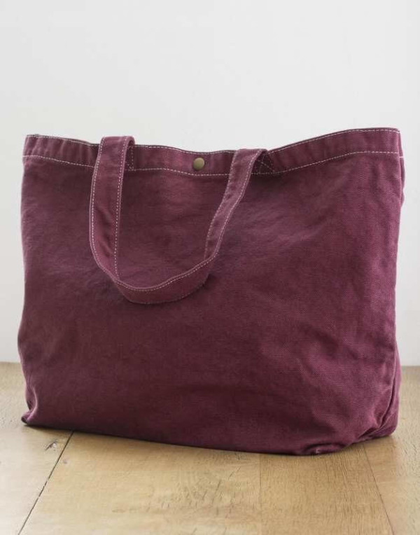 Large Canvas Shopper