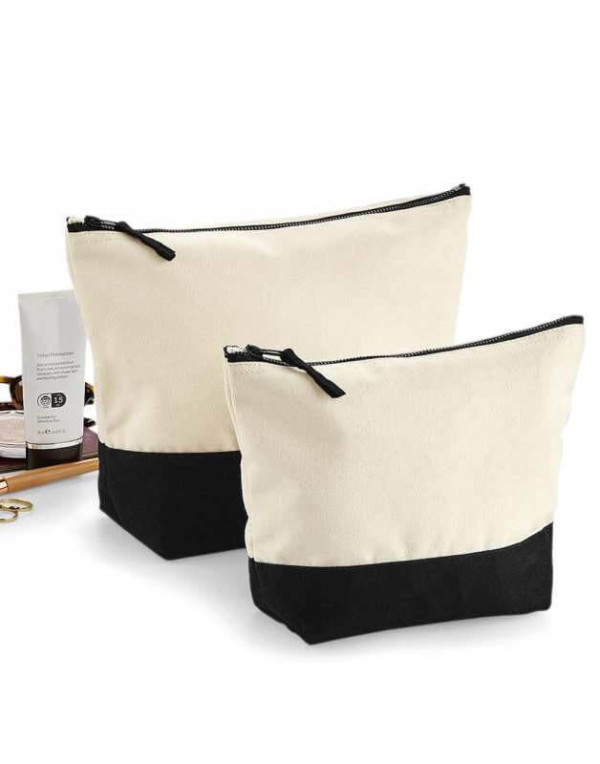 Dipped Base Canvas Accessory Bag