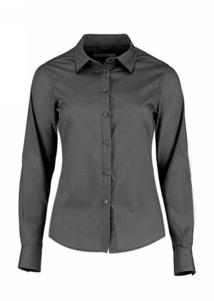 Women`s Poplin Shirt LS - Reklamnepredmety