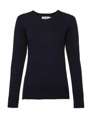 Ladies` Crew Neck Knitted Pullover - Reklamnepredmety