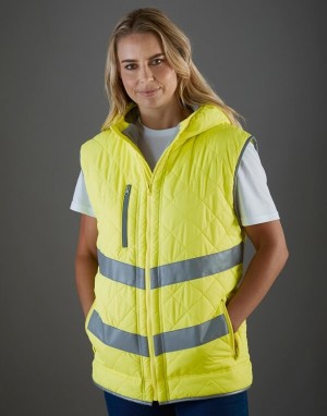 Fluo Kensington Hooded Gilet - Reklamnepredmety