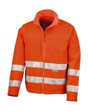 High-Viz Soft Shell Jacket - Reklamnepredmety