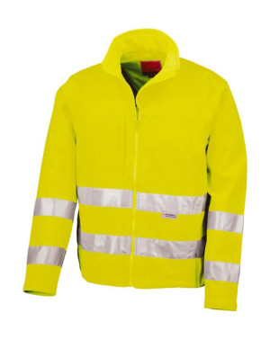 High-Viz Soft Shell Jacket - Reklamnepredmety