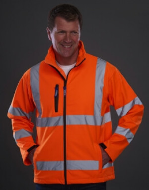 Hi-Vis Softshell Jacket - Reklamnepredmety