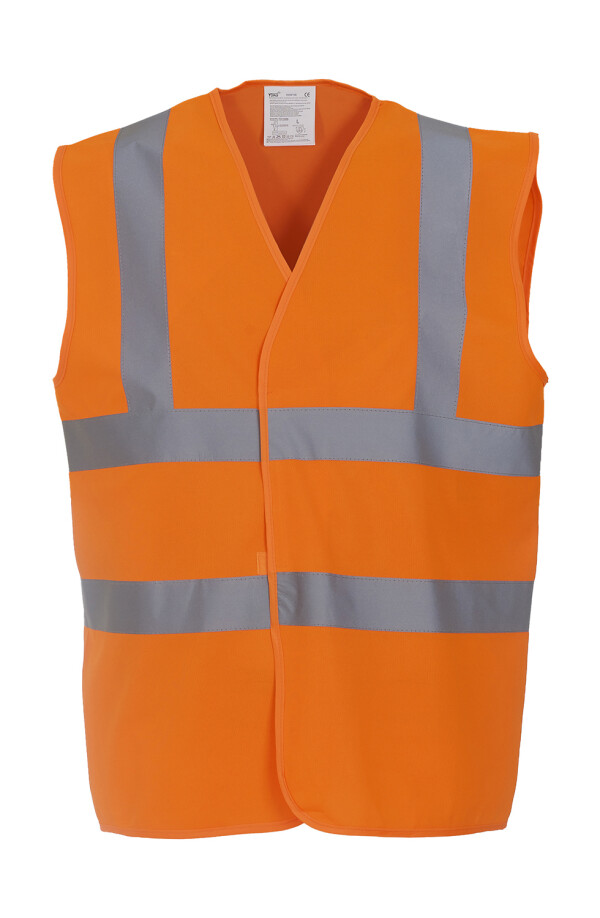 Hi Vis 2 Band + Brace Waistcoat