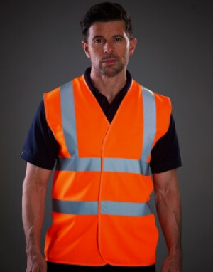 Hi Vis 2 Band + Brace Waistcoat - Reklamnepredmety