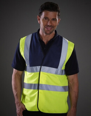 Hi Vis 2 Band + Brace Waistcoat - Reklamnepredmety