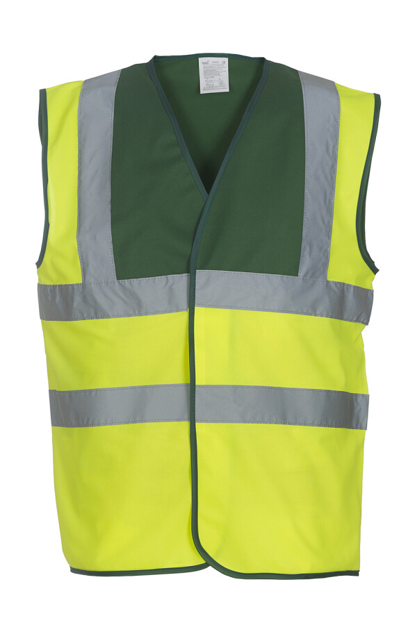 Hi Vis 2 Band + Brace Waistcoat