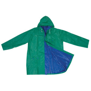 Bicolour reversible raincoat, PVC,XL - Reklamnepredmety