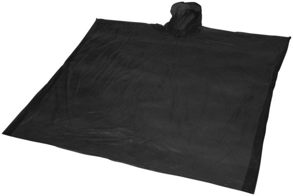 Ziva disposable rain poncho with pouch