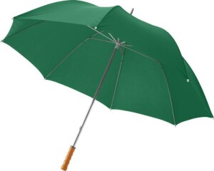 Karl 30" golf umbrella with wooden handle - Reklamnepredmety