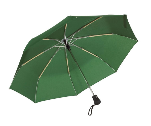 Automatic open/close, windproof pocket umbrella "Bora"