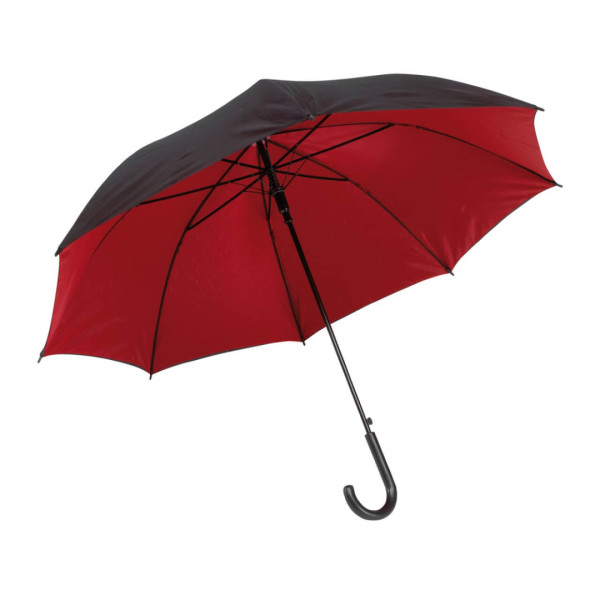 Automatic stick umbrella "Doubly"