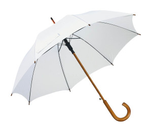 Automatic wooden stick umbrella "Tango" - Reklamnepredmety