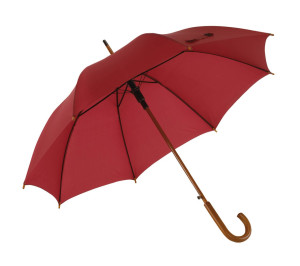 Automatic wooden stick umbrella "Tango" - Reklamnepredmety