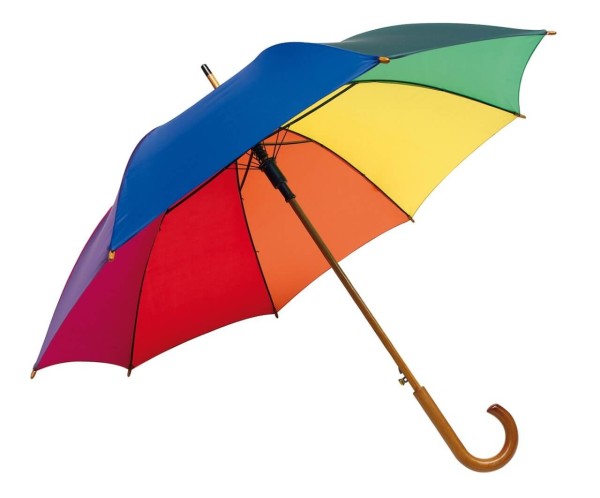 Automatic wooden stick umbrella "Tango"