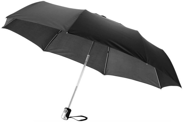 21.5" 3-Section auto open and close umbrella