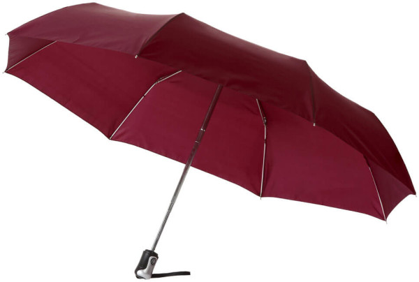 21.5" 3-Section auto open and close umbrella