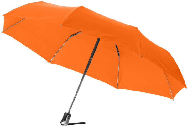 21.5" 3-Section auto open and close umbrella