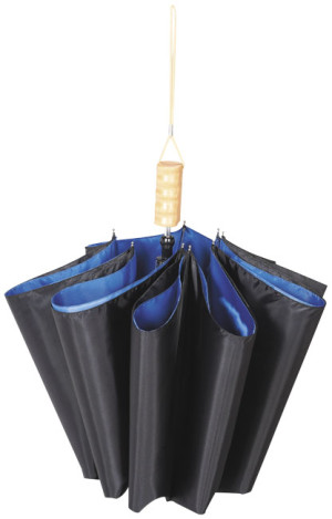 21" Blue skies 2-section automatic umbrella