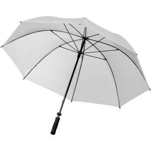 Large umbrella with soft grip.