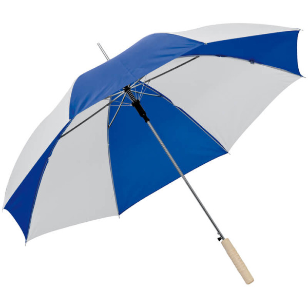 Bicoloured automatic umbrella