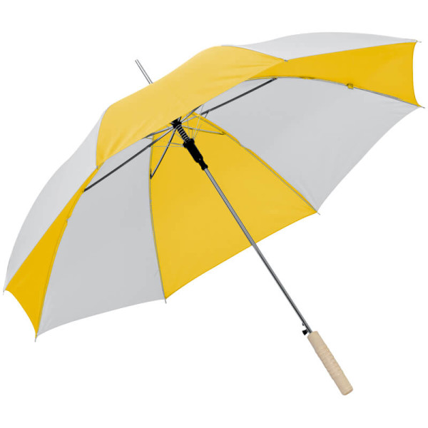 Bicoloured automatic umbrella