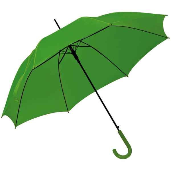Automatic umbrella, plastic handle