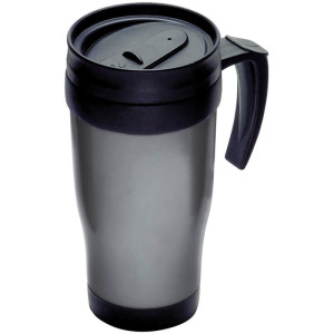 Plastic thermal travel mug – 0.4 l - Reklamnepredmety