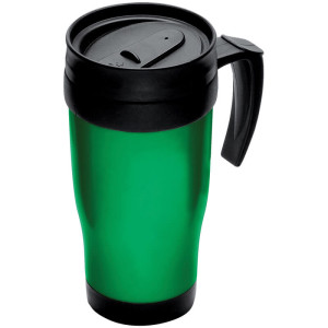 Plastic thermal travel mug – 0.4 l - Reklamnepredmety