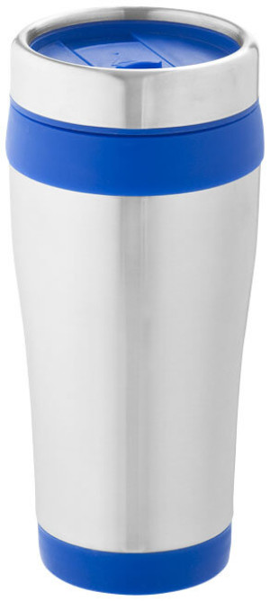 Elwood insulated tumbler-SL-WH - Reklamnepredmety