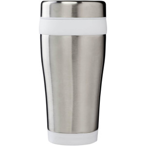 Elwood insulated tumbler-SL-WH - Reklamnepredmety