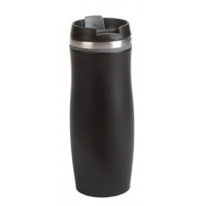 Double-walled travel mug DARK CREMA - Reklamnepredmety