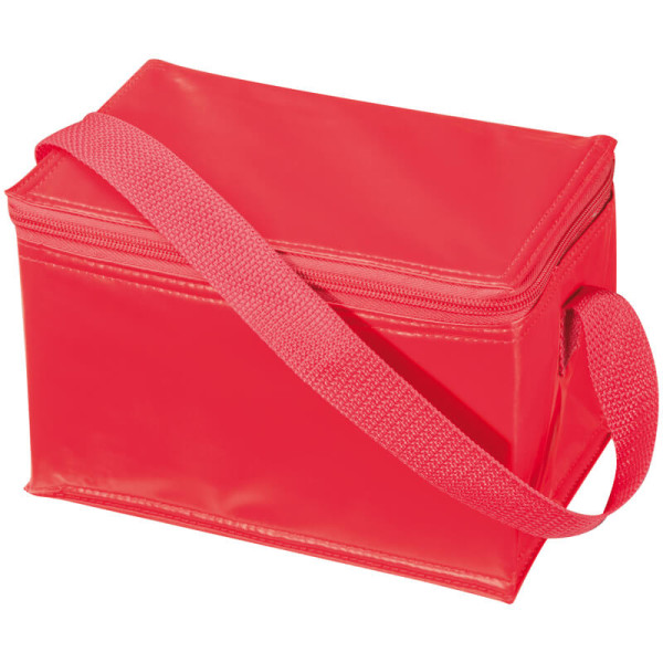 Mini polyester cooler bag for 6 cans