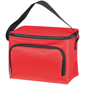 210D polyester cooler bag with front compartment - Reklamnepredmety