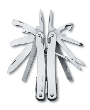 Victorinox 3.0224.L SwissTool Spirit v koženom puzdre - Reklamnepredmety