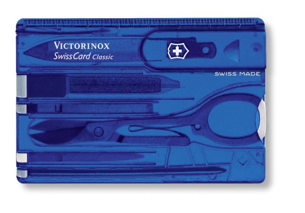 Victorinox 0.7122.T2 SwissCard Classic Sapphire