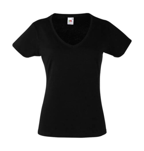 Lady-Fit Valueweight V-neck T