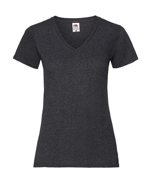 Lady-Fit Valueweight V-neck T