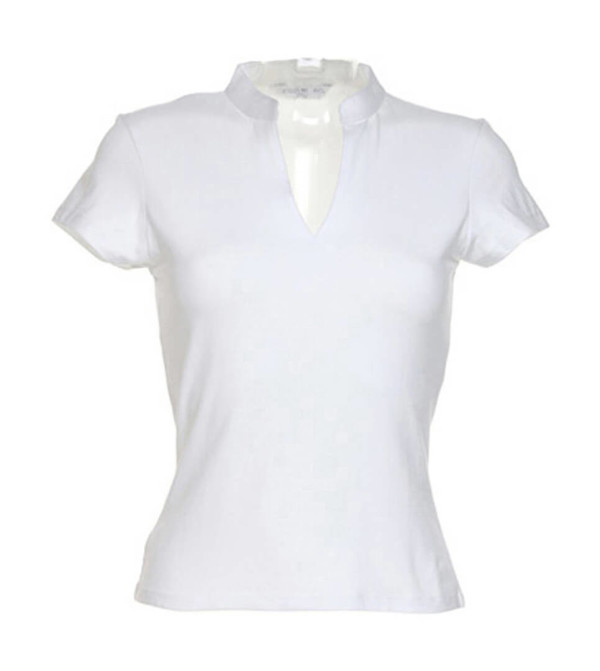 Corporate Short Sleeve V-Neck Top