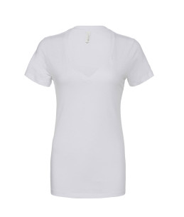 Women`s Deep V-Neck Jersey T-Shirt