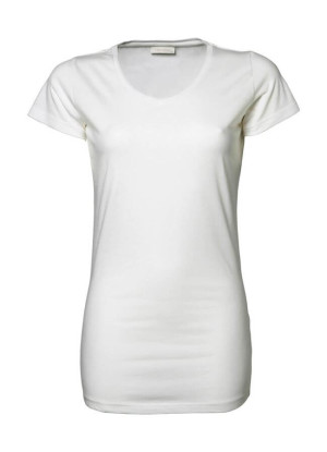 Ladies Stretch Tee Extra Long - Reklamnepredmety