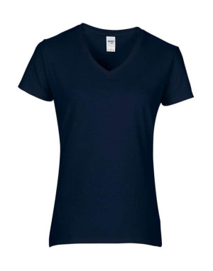 Premium Cotton Ladies V-Neck T-Shirt - Reklamnepredmety