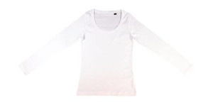 Sheila - Women`s Organic Deep Round LS