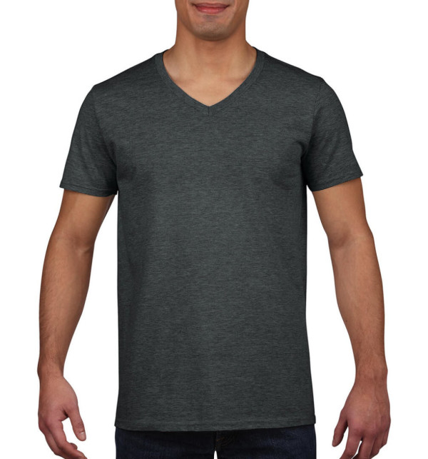 Gildan Mens Softstyle V-Neck T-Shirt