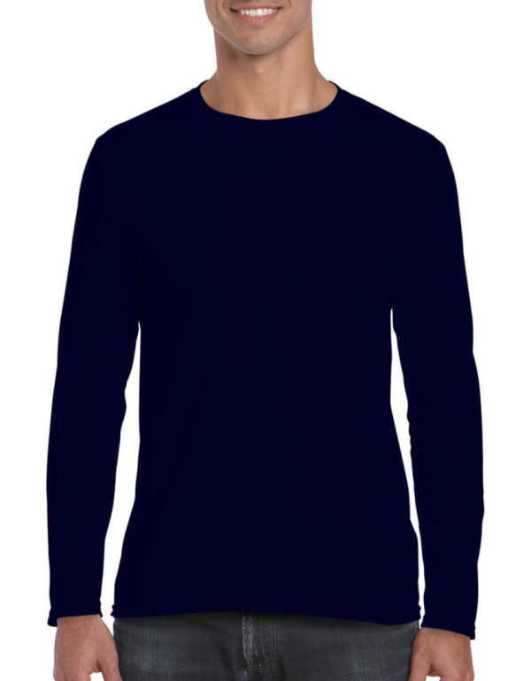 Gildan Mens Softstyle Long Sleeve Tee