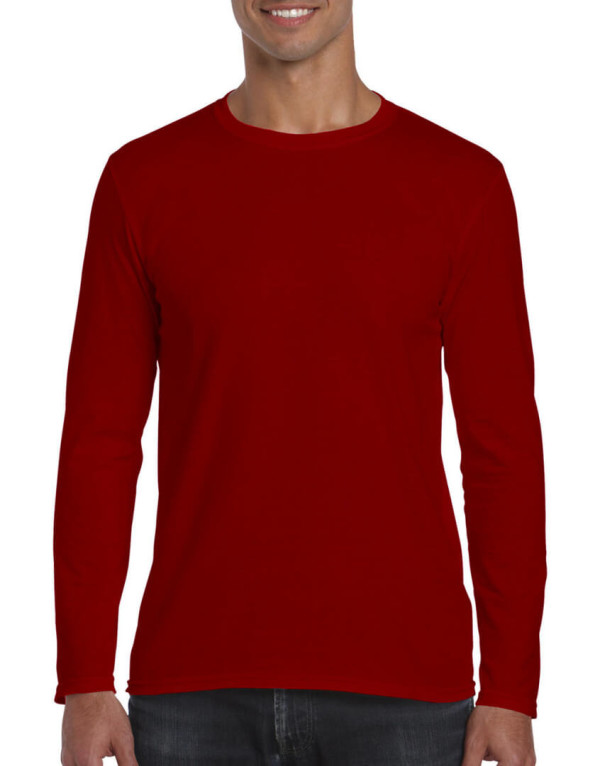 Gildan Mens Softstyle Long Sleeve Tee