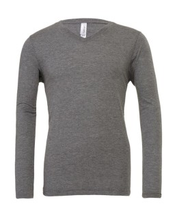 Unisex LS V-Neck T-Shirt