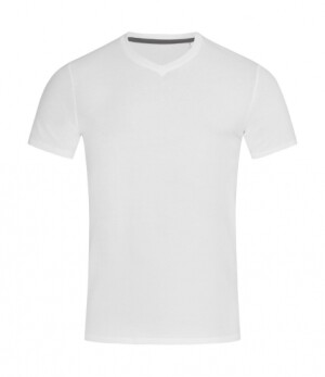 Stretch-T V-neck for men - Reklamnepredmety