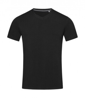 Stretch-T V-neck for men - Reklamnepredmety